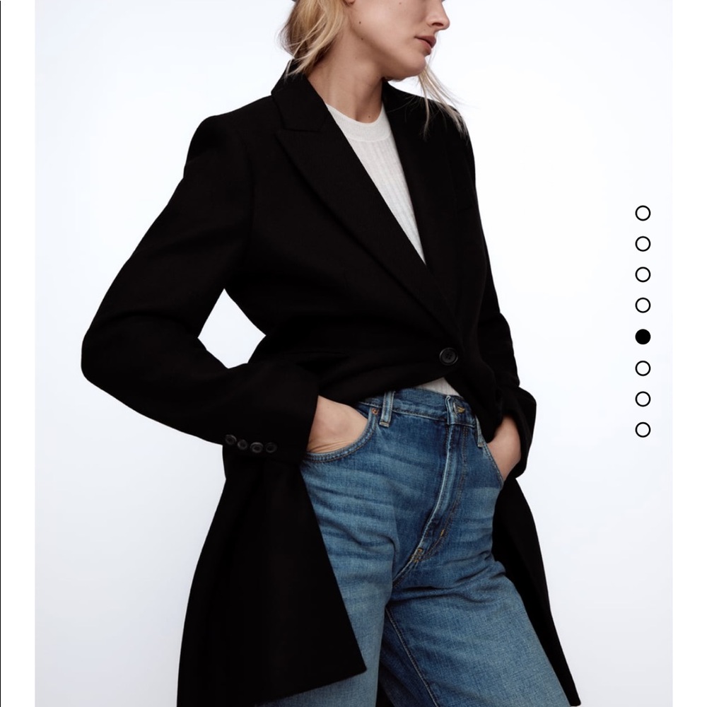 Zara Wool Blend Menswear Coat IN STORES NOW